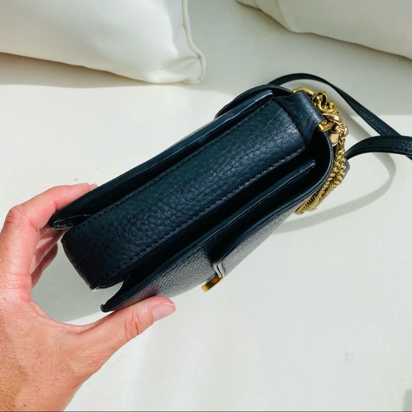 Tory Burch Black Chelsea Bag EUC - Picture 12 of 16